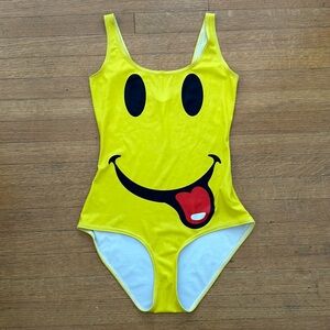 Black Milk Clothing Smiley Face swim S 2010s